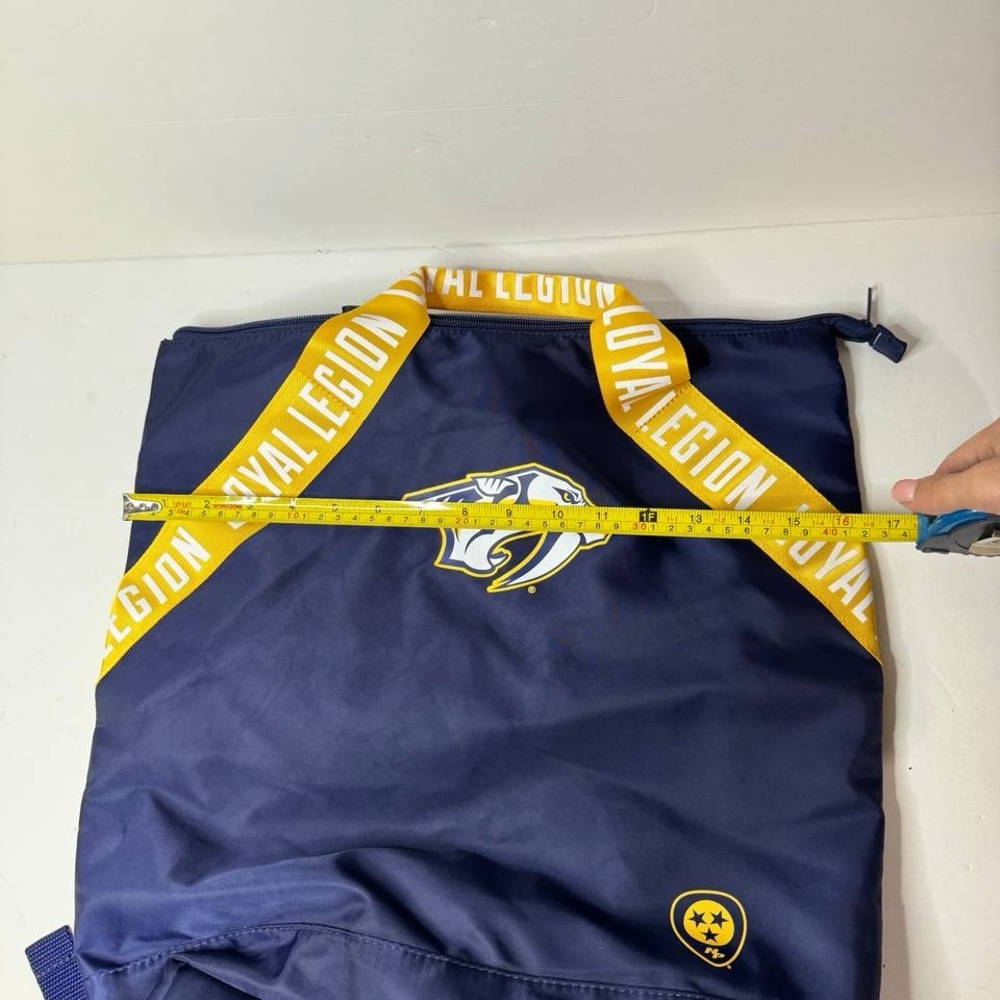 Nashville Predators Tote Backpack Loyal Legion Quality Smashville NHL - Picture 7 of 8
